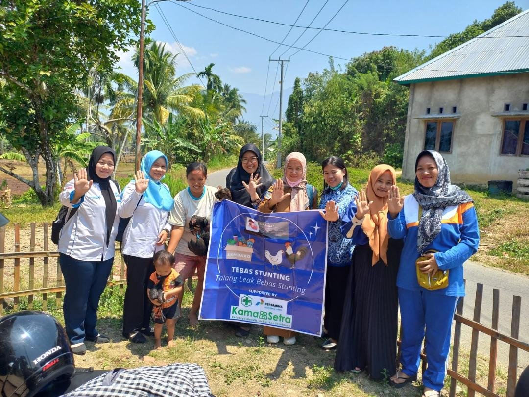 Pertamina Geothermal Lampung Salurkan CSR Peduli Stunting Di Kabupaten