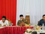 Rapat Banjir Komisi V Gubernur Bengkulu, Rohidin Mersyah rapat koordinasi dengan Komisi V DPR-RI terkait dana penanganan banjir di Provinsi Bengkulu.(Foto/Ist)