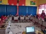 SDN Lubuklancang Sejumlah pelajar SD tengah mengikuti ANBK di SDN 6 Suak Tapeh, Kabupaten Banyuasin, Sumsel.(Foto/Ist)