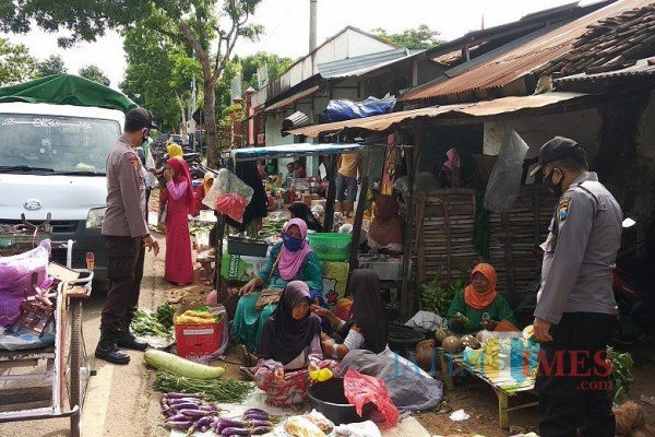 Aktibtas Ekonomi di Pasar Tradisional Aktivitas ekonomi di pasar tradisional desa di Bengkulu.(Foto/Ist)