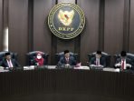 Dewan Kehormatan Penyelenggara Pemilu (DKPP) akan bersidang untuk memberikan sanksi kepada anggota dan ketua KPU yang melanggar kode etik sebagai penyelenggara pemilu di negeri ini.(Foto/DKPP)
