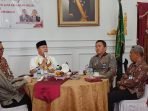 Gubernur Rohidin bersama Forum Komunikasi Industri Jasa Keuangan (FKIJK) menggelar Coffee Morning membahas strategis penyaluran kredit usaha rakyat (KUR) tahun 2023 di Provinsi Bengkulu.(Foto/Ist)