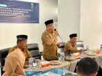 Kepala Dinas Komimfotik Provinsi Bengkulu, Redhwan Arief membuka kegiatan Bintek strategis penguatan kehumasan perangkat daerah di lingkup Pemprov Bengkulu tahun 2023.(Foto/Ist)