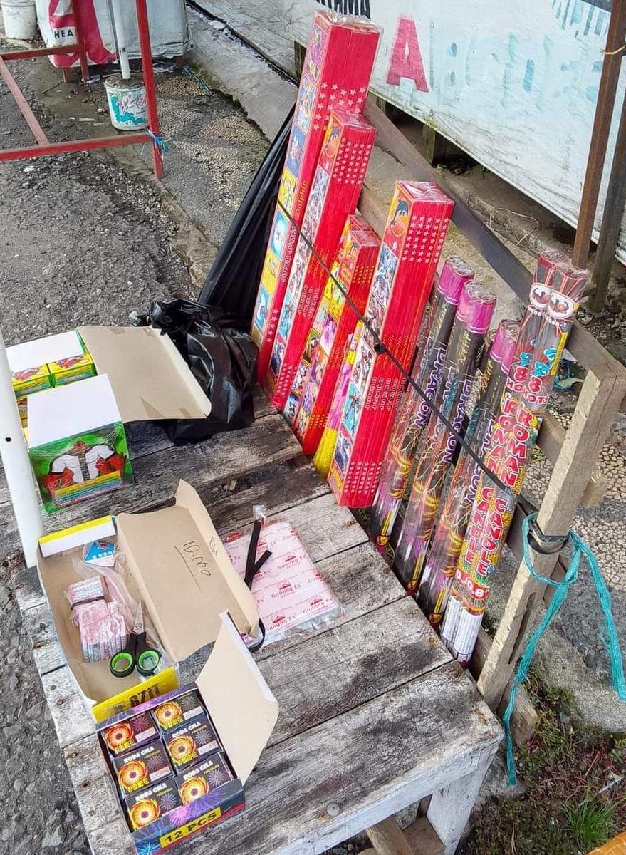 petasan Menjelang perayaan Tahun Baru penjualan petasan ramai di Kota Bengkulu.(Foto-Dokumen)