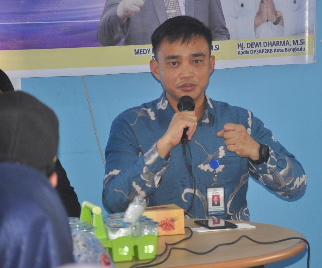 Plt Kepala Perwakilan BKKBN Provinsi Bengkulu, M Iqbal Apriansyah.(Foto HB/Idris)