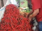 Cabai Panjang Harga cabai panjang merah di Bengkulu Melonjak Rp 60.000/kg (Foto-Dokumen)