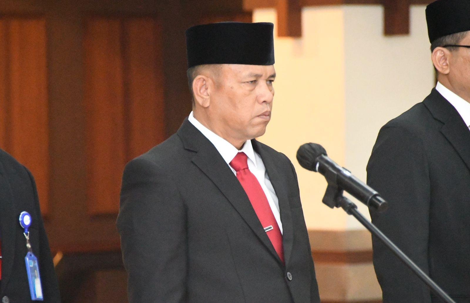 Zamhari Kepala BKKBN Bengkulu Zamhari sat dilantik menjadi Kepala Perwakilan BKKBN Provinsi Bengkulu oleh Kepala BKKBN Pusat, Hasto Wardoyo di Jakarta.(Foto/ Humas BKKBN)