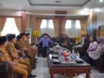 Gubernur Bengkulu, Rohidin Mersyah didampingi sejumlah pejabat dilingkup Pemprov Bengkulu menerima audensi Korsup KPK-RI di ruang kerjanya, Selasa tanggal 23 Juli 2024.(Foto : Humas Pemprov Bengkulu)