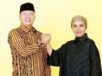 Salah satu pasang calon gubernur dan wakil gubernur Bengkulu pilkada serentak 2024, Rohidin Mersyah-Meriani. Mereka sementara ini diusung Partai Golkar, PKS, Hanura dan partai koalisi lainnya.(Foto : Rakyat Bengkulu.Com)