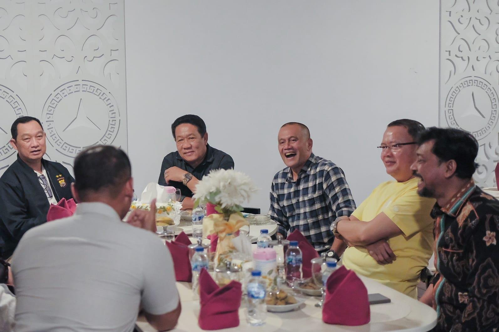 Silaturhmi Kejati Bengkulu Kepala Kejati Bengkulu, Syaifudin Tagamal menggelar acara silaturahmi dengan Forkopimda setempat dihadir Gubernur Bengkulu, Rohidin Mersyah dalam rangka kemajuan daerah Bengkulu.(Foto/Pemprov Bengkulu)