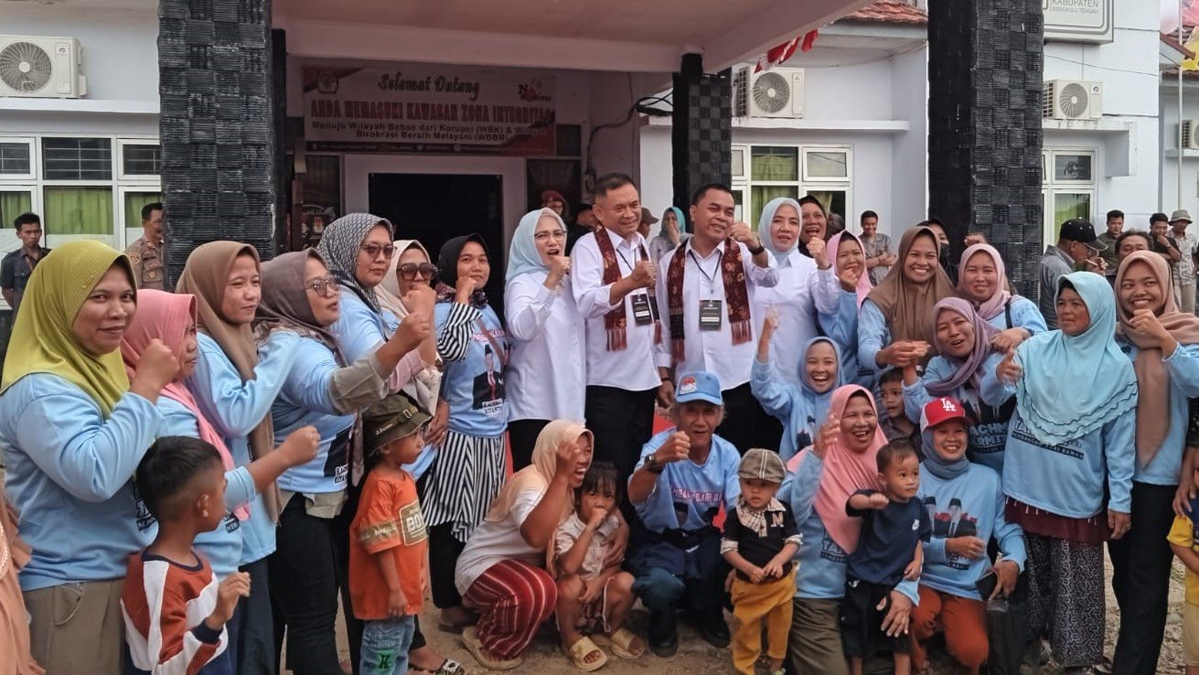 Emak-emak di Bengkulu Tengah Siap memenangkan pasangan Rachmat - Tarmizi