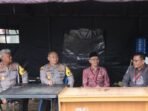 Kapolda Bengkulu, Irjan Pol Anwar didampingin Dirlantas Kombes Pol Joko saat memantau langsung pelaksanaan pendaftaran paslon cagub-cawagub Bengkulu dikantor KPU Bengkulu, Selasa 27 Agustus 2024.(Foto-Teropung Publik.Co.id)