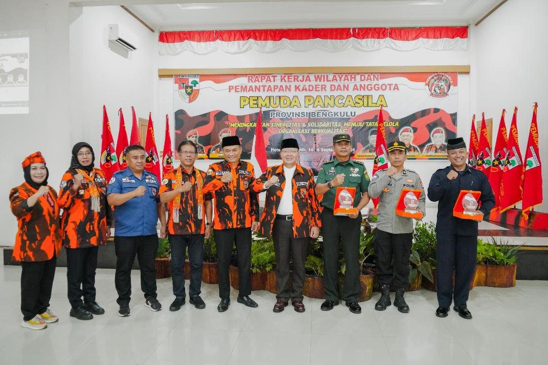 Pemuda Pancasila Rachmat Riyanto Tegaskan Pemuda Pancasila Dukungan Program Pembangunan di Era Kepemimpinan Gubernur Rohidin