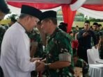 Gubernur Rohidin Bersama Pangdam II SWJ..