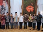 Gubernur Rohidin saat menerima audiensi FKUB Provinsi Bengkulu di Balai Raya Semarak.