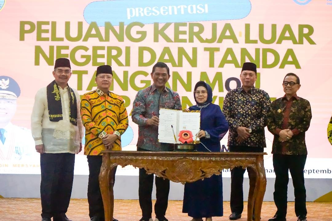 Pemprov Bengkulu jalin kerja sama dengan BP2MI kesempatan kerja di pasar global, Senin 2 September 2024.(Foto-Humas Pemprov Bengkulu)