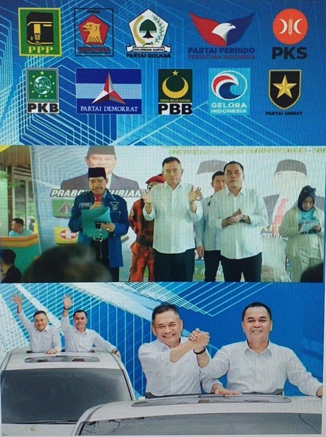 Pasangan Rachmat-Tarmizi. Pasangan Bupati-Wabup Bengkulu Tengah, Rachmat Riyanto-Tarmizi bersama kepala daerah lainnya asil pilkada 2024 lalu, dilantik Presiden Prabowo Subianto di Jakarta pada 20 Februari 2025.(Foto HB-Usmin)