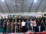 Yayasan PPTHB Bengkulu Asisten II Pemprov Bengkulu, Raden Ahmad Deny foto bersama usai pelantikan Tim Kerja Yayasan PPHTB, di Badrika Bengkulu, Selasa 15 Oktober 2024.(Foto-Humas Pemprov Bengkulu)