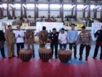 419 Plt Gubernur Bengkulu, Rosjonsyah didampingi Kepala Dispora Bengkulu, Eka Joni membuka kejuaraan Pencak Silat se-Sumatera tahun 2024, di GOR Sawah Lebar, Bengkulu, Senin 21 Oktober 2024.(Foto-Humas Pempprov Bengkulu)