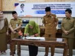 Pemprov Bengkulu jalin kerja sama dengan pemkab dan pemkot di daerah ini dalam rangka peningkatan penerimaan pajak daerah alias PAD, Selasa 22 Oktober 2024.(Foto-Humas Pemprov Bengkulu)