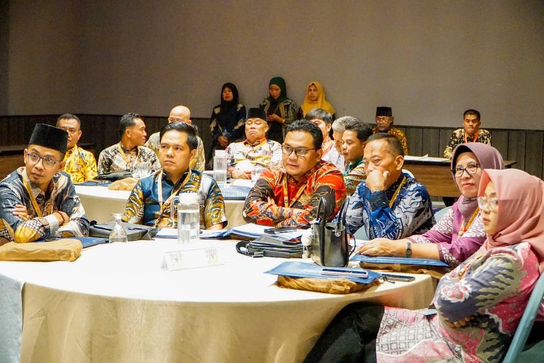 DPRD Masa Orientasi Anggota DPRD Kabupaten Rejang Lebong, Bengkulu mengikuti masa orientasi masa tugas di Kota Bengkulu, Kamis 24 Oktober 2024.(Foto-Humas Pemprov Bengkulu)