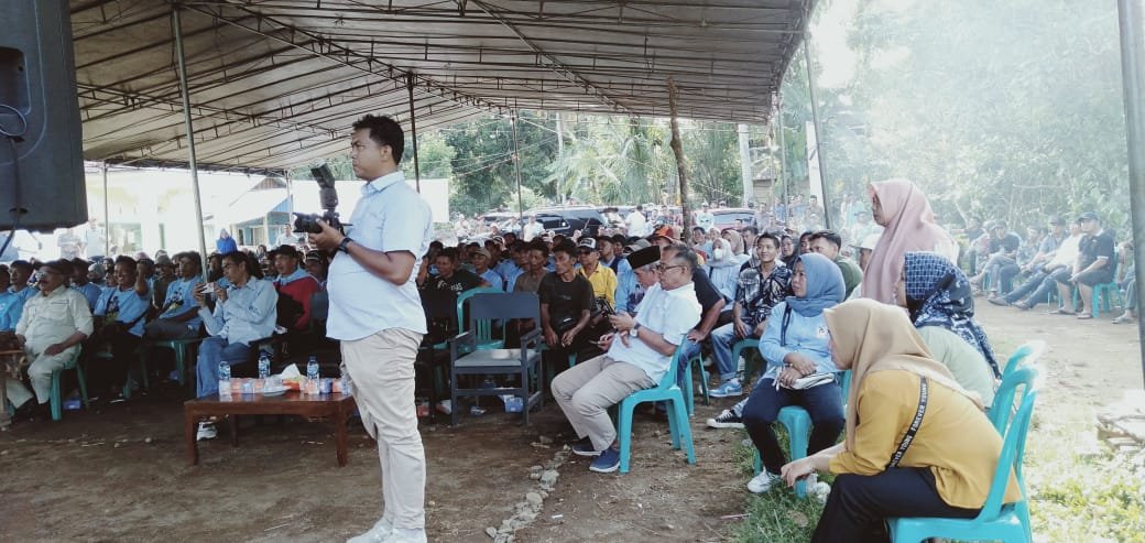 Kampanye Rachmat Riyanto-Tarmizi di Desa Pungguk Ketupak, Kecamatan Merigi Kelindang
