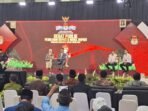 Debat publik pertama cabup-cawabup Bengkulu Tengah di Gedung Poltikes Kemenkes Bengkulu, Senin 4 November 2024.(Foto Harapanbaru news-Usmin)