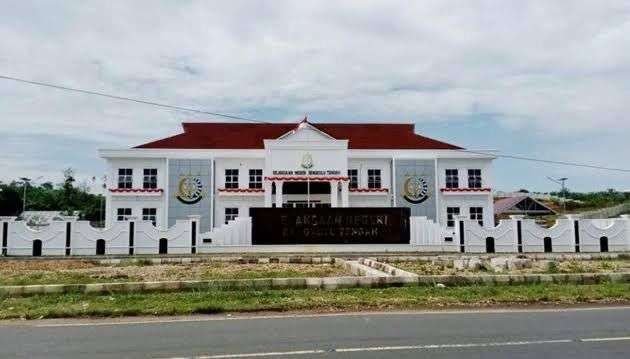 Kantor Kejari Kabupaten Bengkulu Tengah (Benteng).(Foto-Istimewah)
