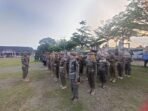 Satpol PP Amankan Pilkada Ratusan anggota Satpol PP siap membantu pengamanan pilkada 27 Bengkulu Selatan pada November 2024 mendatang, 11 November 2024.(Foto-RRI Bengkulu)