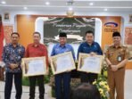 BPKP Bengkulu BPKP Bengkulu memberikan penghargaan kepada pelaku dan pengelola BUND, BLUD dan BUMDes di Bengkulu, Selasa 12 November 2024.(Foto-Humas Pemprov Bengkulu)