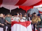 HUT Brimob Tahun 2024 Plt Gubernur Bengkulu, Rosjonsyah menghadiri acara HUT Brimob le-70 di Markas Bromib Polda Bengkulu, Kamis 14 November 2024.(Foto-Humas Pemprov Bengkulu)