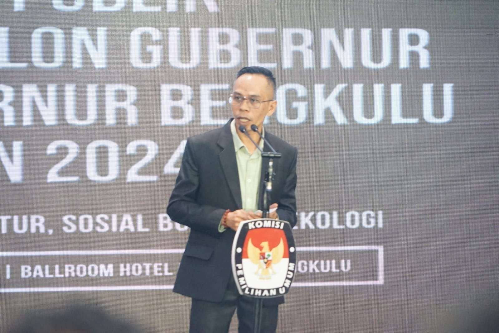 Ketua KPU Bengkulu Ketua KPU Provinsi Bengkulu, Rusman Sudarsono.(Foto-Ist)