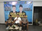 Tm pemenangan paslon cabup-cawabup Benteng, Rachmat-Tarmizi, Adran Khalik memberikan keterangan pers tentang hasil pilkada Benteng, Rabu 27 November 2024.(Foto Harapanbaru.news-Usmin)