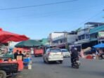 Kawasan Pasar Panorama Kawasan Jalan Semangka, Kota Bengkulu.(Foto-Istimewa)