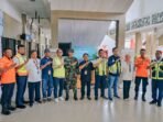 Anggota Posko Natura di Bandara Fatmawati Bengkulu (Foto-Istimewa)
