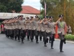 Sebanyak 219 siswa SPN Rejang Lebong dilantik Kapolda Bengkulu Irjen Pol Anwar sebagai bintara baru.(Foto/Bengkulu Today)