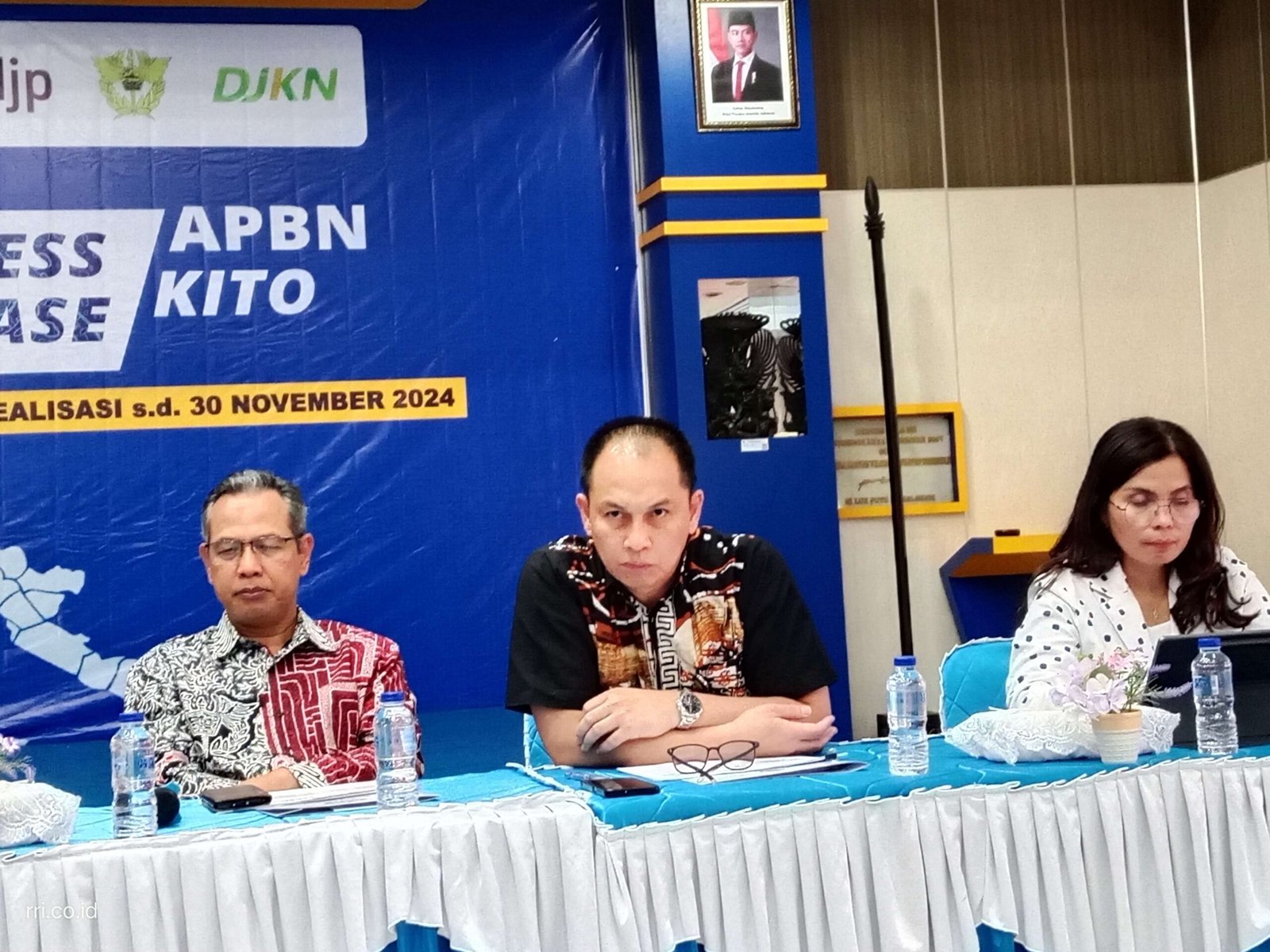 Sosialisasi Pemandanan NIK-NPWPU Kantor Pelayanan Pajak Pratama II Bengkulu melakukan sosialisasi pemadanan NIK-NPWP kepada wajib pajak di Bengkulu, Selasa 24 Desember 2024 .(Foto-Istimewa)
