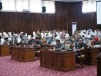 Rapat DPRD Bengkulu DPRD Provinsi Bengkulu gelar rapat terakhir tahun 2024 dengan mengagendakan tiga hal penting, dipimpin Ketua DPRD setempat, Sumardi, Senin 30 Desember 2024.(Foto/Humas Pemprov Bengkulu)