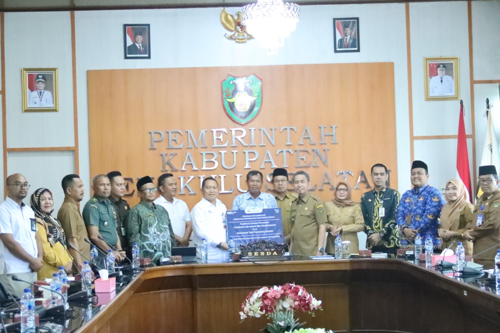 Pemkab Bengkulu Selatan Gelar Rakor High Level Meeting TPID semester II tahun 2024.(Foto/MC Pemkab Bengkulu Selatan)