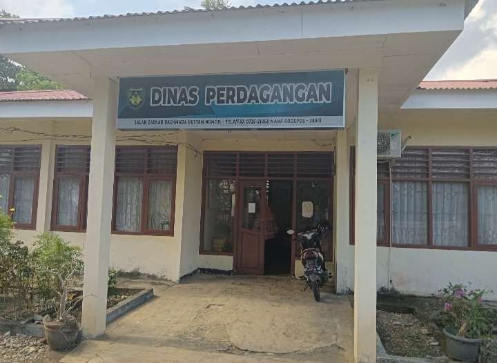 Kantor Disdag Bengkulu Selatan Kantor Disdag Bengkulu Selatan.(Foto/Istimewa)