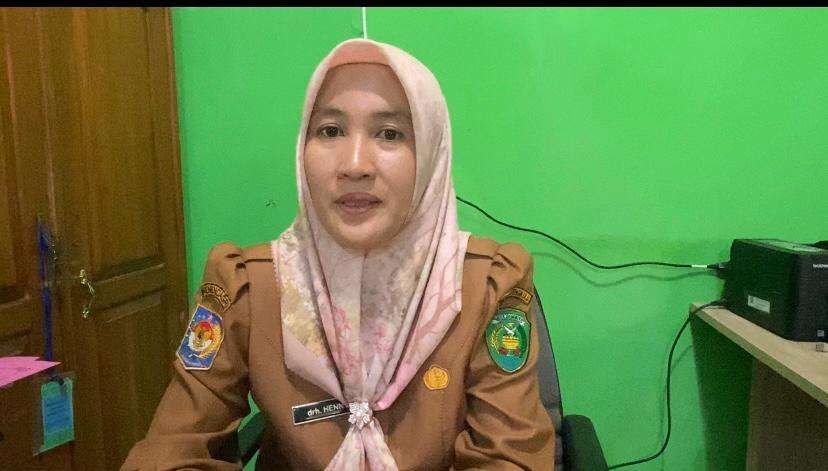 Kabid Peternakan dan Kesehatan Hewan Dinas Ketahanan Pangan dan Pertanian (DKPP) Kota Bengkulu, Henny Kusuma Dewi.(Foto-Istimewa)
