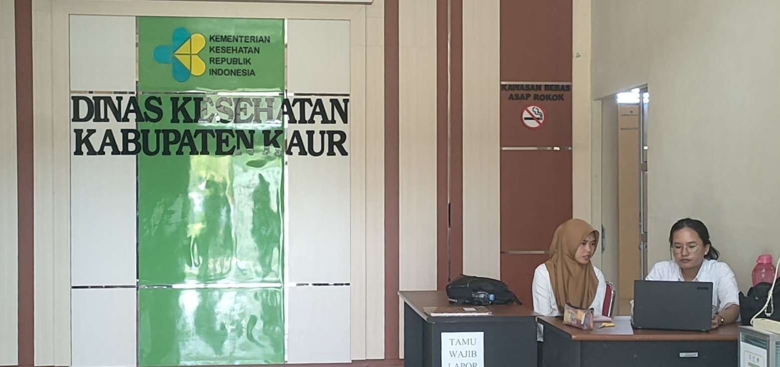 Kantor Dinkes Kaur, Bengkulu (Foto/Ist)