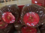 Kue Keranjang Sambut Imlek Setiap menyambut perayaan Imlek warga Tionghoa di Bengkulu produksi kue keranjang.(Foto-Istimewa)