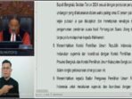 Hakim KM Baca Purusan Diskualifikasi Pilkada BS Hakim MK Hartoyo membacakan putusan mendiskualifikasi Pilkada Bengkulu Selatan dan dilakukan pemungutan suara ulang tanpa (PSU) paling lambat 60 hari setelah keputusan tersebut.(Foto-Istimewa)