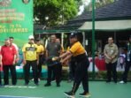 Pembukaan Tenis Hut Korem Bengkulu Pembukaan Kejuaraan Tenis lapangan dalam rangka merayakan HUT ke-79 Korem 041 Gamas Bengkulu, bertempat di lapangan Makorem Bengkulu, Jumat 14 Februari 2025.(Foto-MC Bengkulu)