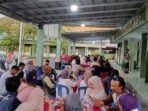 Sejumlah awak media menghadiri acara buka puasa bersama Kodim 0407 Kota Bengkulu, Selasa 25 Maret 2025.(Foto/Ist)