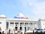Masjid Merah Putih Masjid Merah Putih yang berlokasi di rumah dinas kediaman Wali Kota Bengkulu.(Foto/MC Pemkot Bengkulu)