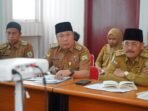 Pimpinan OPD lingkup Pemprov Bengkulu Kepala OPD mengikuti rapat penilai kinerja ASN dilingkup Pemprov Bengkulu. Rapat diruangan BKD ini dipimpin Pj Sekdaprov Bengkulu, Herwan Antoni, Selasa 18 Maret 2025.(Foto-MC Bengkulu)