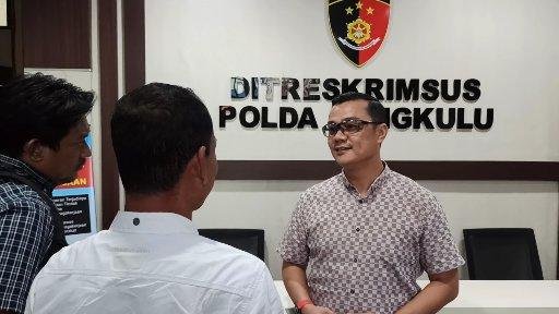 Kasubdit Tipidkor Ditreskrimsus Polda Bengkulu, Kompol Muhammad Syahir Fuad Rangkuti.(Foto HB/MIK)