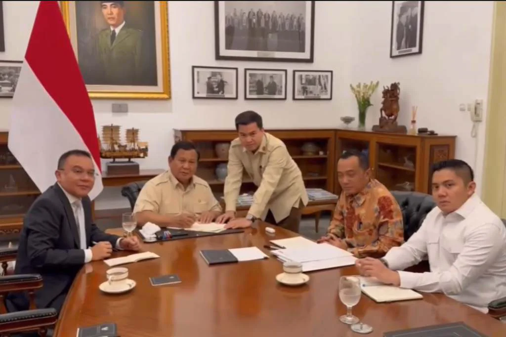 Presiden RI, Prabowo Subianto menandatangani Inpres tentang pembangunan Enggano, Bengkulu.(Foto/Ist)
